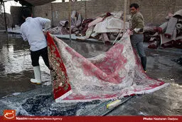 نرخ شستشوی هر متر فرش ماشینی ۴۶۰۰ و فرش دستبافت ۸ هزار تا ۱۵ هزار تومان / هزینه جا به جایی فرش ۱۶ هزار تومان است