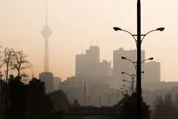 کیفیت هوای تهران در شرایط 