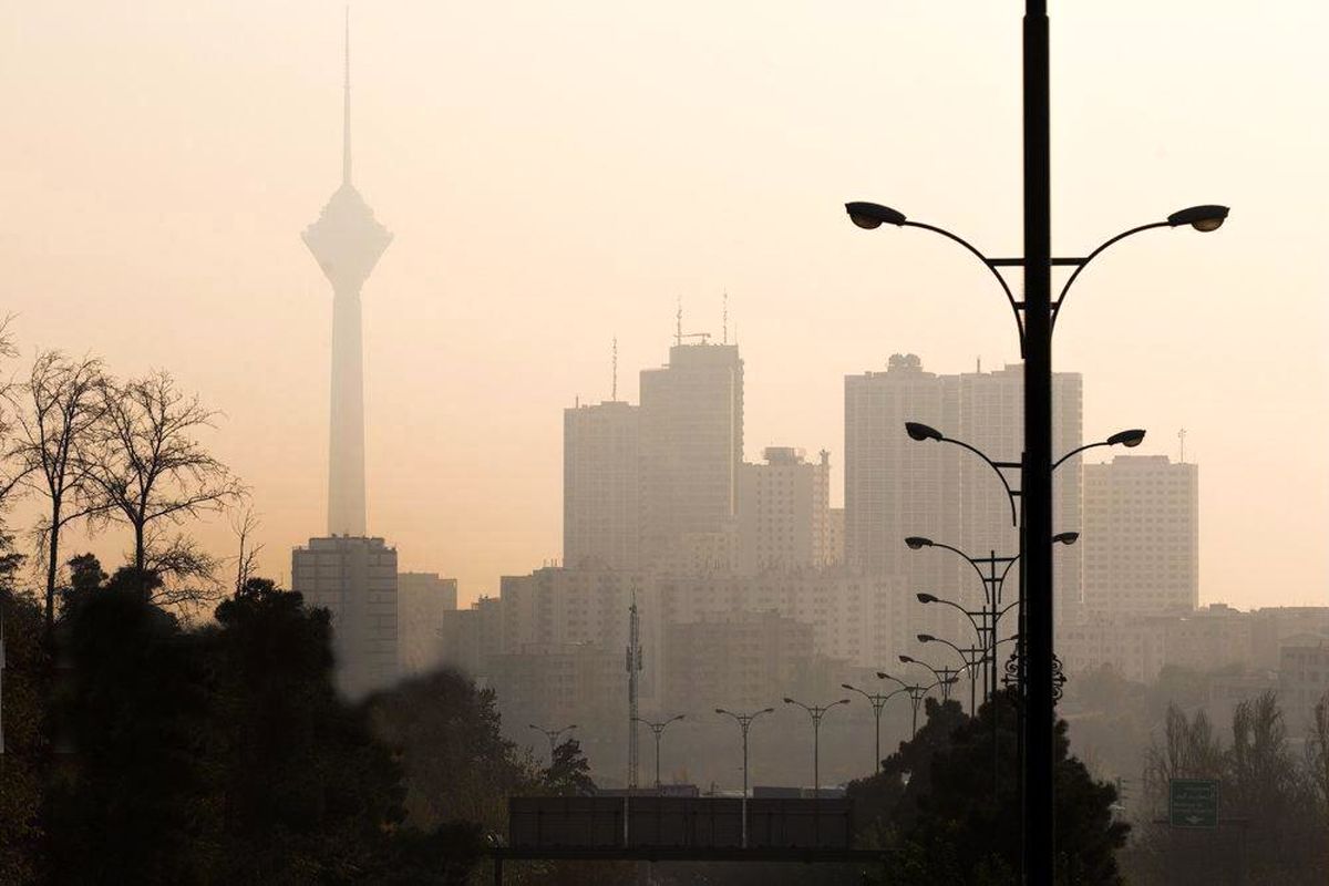 کیفیت هوای تهران در شرایط "هشدار" قرار گرفت