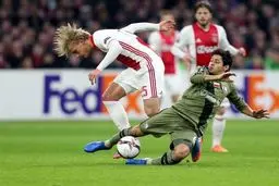 صعود آژاکس، رم، بشیکتاش، اندرلشت و آپوئل به مرحله بعد