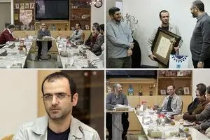 تجلیل از کارگردان و عوامل مجموعه مستند سیاسی 