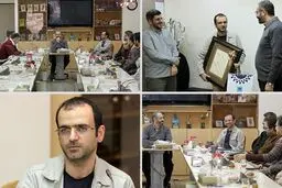 تجلیل از کارگردان و عوامل مجموعه مستند سیاسی 