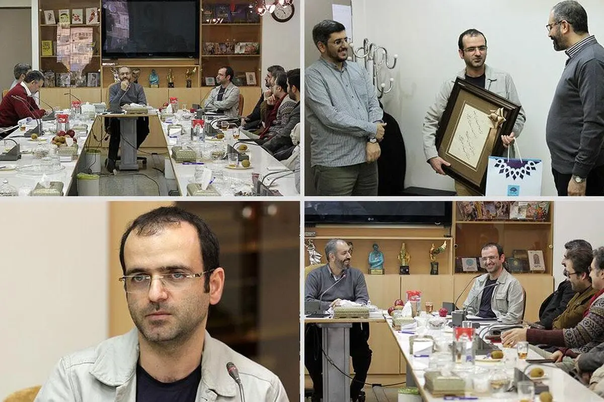 تجلیل از کارگردان و عوامل مجموعه مستند سیاسی "در برابر طوفان"