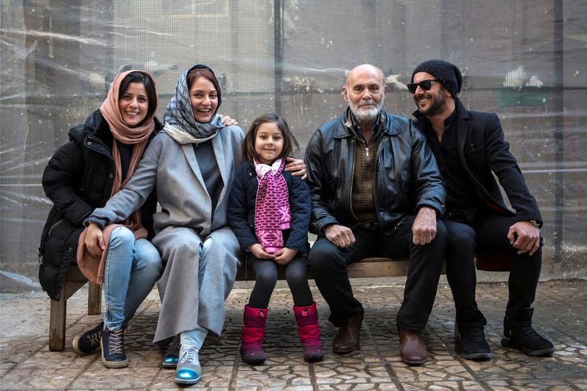 مهناز افشار، امین حیایی و سارا بهرامی جلوی دوربین "دارکوب"