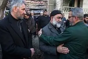 مراسم ختم والده سردار نقدی برگزار شد