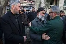 مراسم ختم والده سردار نقدی برگزار شد