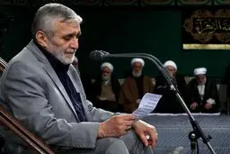 مرثیه‌سرائی حاج منصور ارضی در شب اول مراسم فاطمیه در حسینیه امام خمینی(ره)