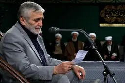 مرثیه‌سرائی حاج منصور ارضی در شب اول مراسم فاطمیه در حسینیه امام خمینی(ره)