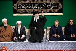 اولین شب عزاداری فاطمیه ۱۴۳۸ در حسینیه امام خمینی(ره)