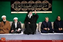 اولین شب عزاداری فاطمیه ۱۴۳۸ در حسینیه امام خمینی(ره)