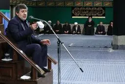 مرثیه‌سرائی حاج محمدرضا طاهری در شب دوم مراسم فاطمیه در حسینیه امام خمینی(ره)