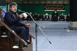 مرثیه‌سرائی حاج محمدرضا طاهری در شب دوم مراسم فاطمیه در حسینیه امام خمینی(ره)