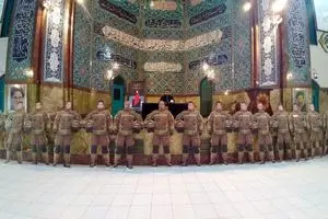 برگزاری مراسم بزرگداشت شهدای آتش‌نشان در حسینیه ارشاد+تصاویر