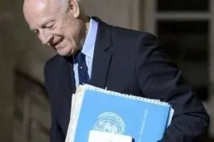 درخواست تمدید ماموریت دی‌میستورا در سوریه رد شد