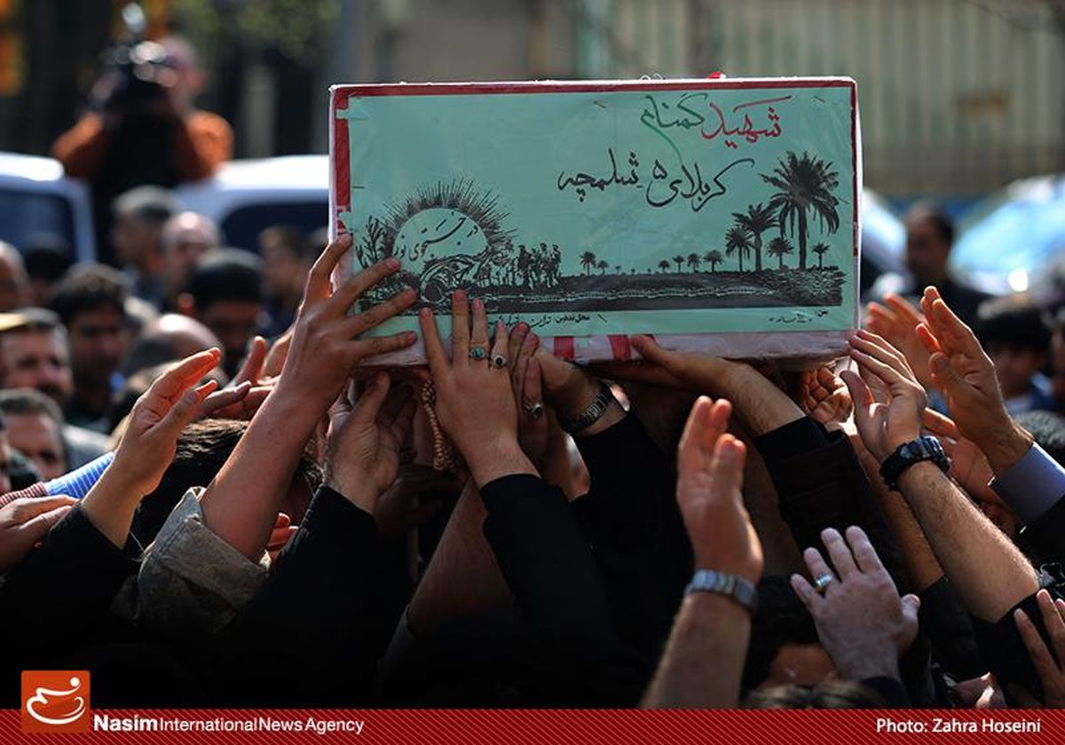 مراسم تشییع پیکر شهدای گمنام در دانشگاه امام حسین(ع) آغاز شد