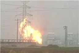 کنترل حادثه نیروگاه علی آباد کتول در استان گلستان/ حادثه تلفات جانی نداشته و نیروگاه در مدار است
