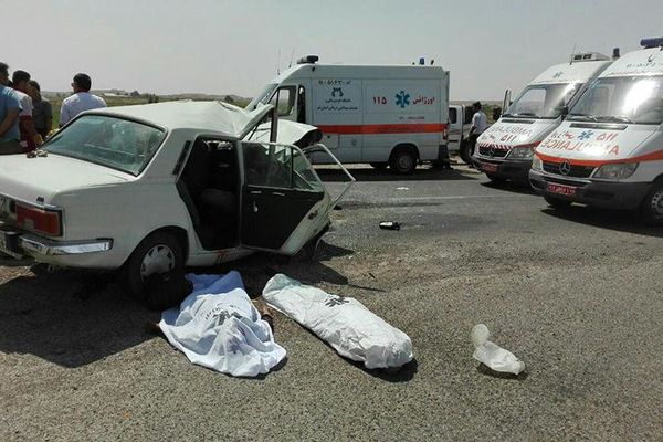 بیشترین فوتی تصادفات نوروز ۹۵ در جاده‌های خوزستان رخ داد