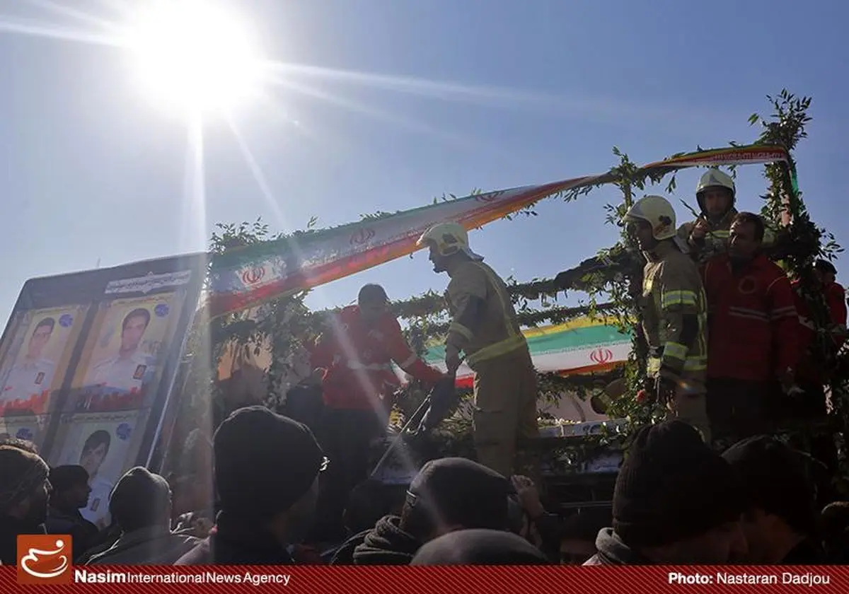 اربعین شهدای آتش نشان پلاسکو برگزار می‌شود