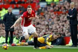 توقف شیاطین‌سرخ برابر بورنموث ۱۰ نفره/ زلاتان پنالتی خراب کرد