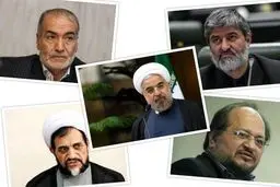 حشمتیان، مطهری، روحانی، شریعتمداری و اشرفی‌اصفهانی کاندیداهای جبهه مستقلین و اعتدال‌گرایان برای انتخابات ۹۶