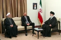 رئیس‌جمهور آذربایجان با رهبر انقلاب دیدار کرد
