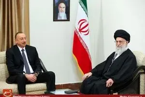 دیدار رئیس‌جمهور آذربایجان با رهبر معظم انقلاب