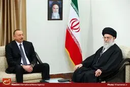 دیدار رئیس‌جمهور آذربایجان با رهبر معظم انقلاب