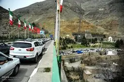 جاده کرج- چالوس عصر جمعه یک طرفه می‌شود