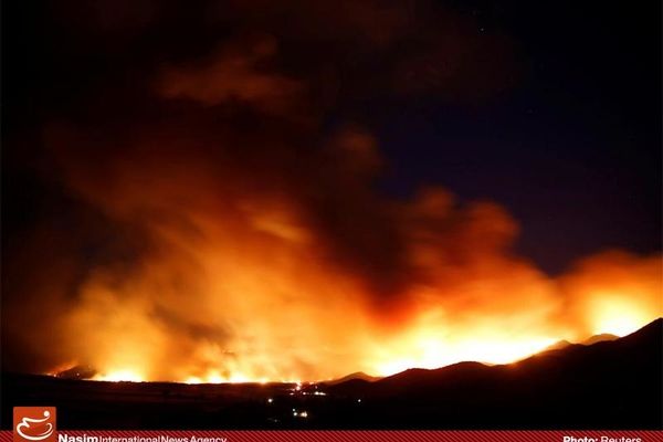 مهار آتش‌سوزی در مراتع کارمزد سوادکوه