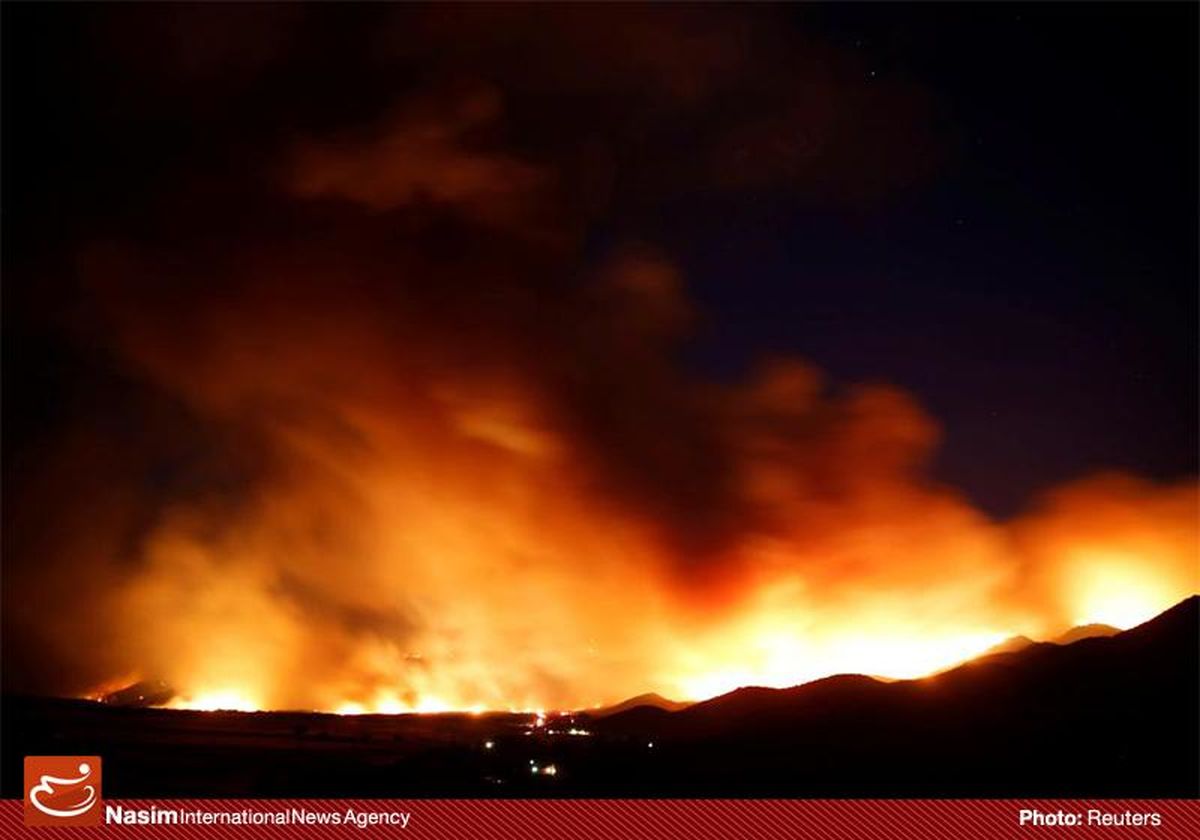مهار آتش‌سوزی در مراتع کارمزد سوادکوه