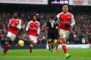 آرسنال قاطعانه به نیمه‌نهایی صعود کرد