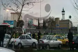 جان باختن یکی از مأموران ناجا در تصادف B.R.T