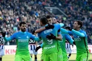 اینتر به رده چهارم رسید/ پیروزی ناپولی و اودینزه