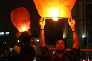 خطرات آتش‌زدن بالن‌های چینی در شب چهارشنبه‌سوری