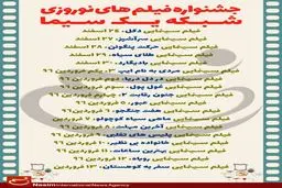 جشنواره فیلم های نوروزی شبکه یک سیما
