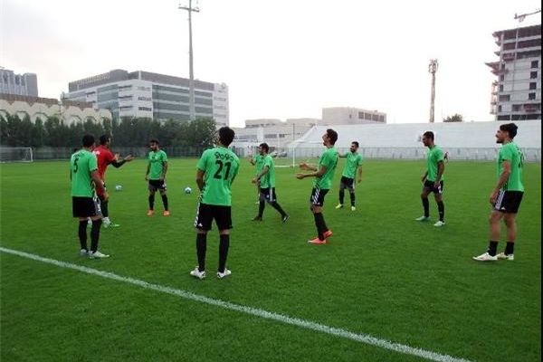 نخستین تمرین تاکتیکی تیم ملی در قطر برگزار شد/ لژیونرها هم آمدند