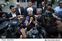 روحانی: سال ۹۵ سال گشایش‌ها بود