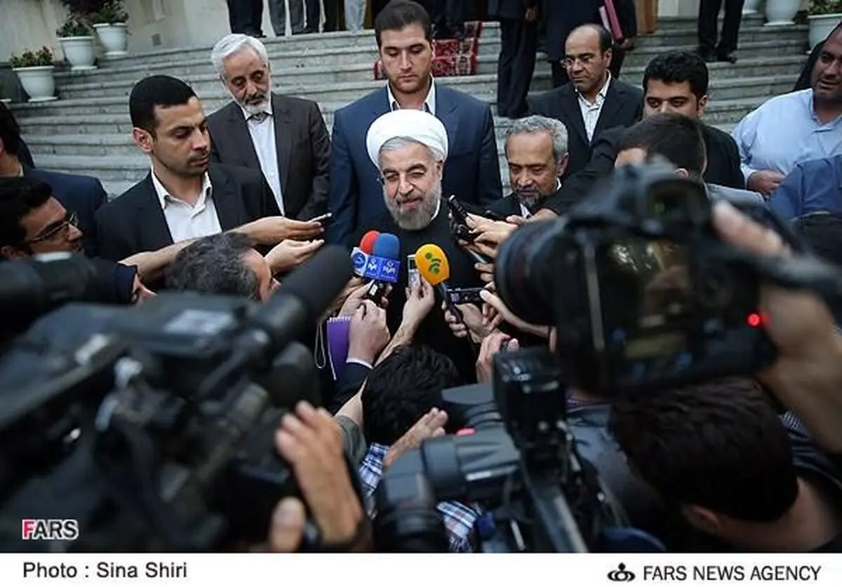 روحانی: سال ۹۵ سال گشایش‌ها بود