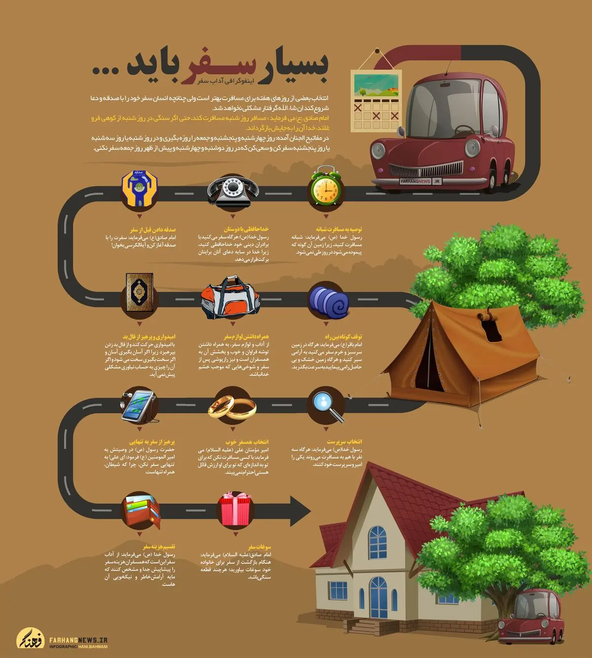 سفر خوب چه آدابی دارد؟