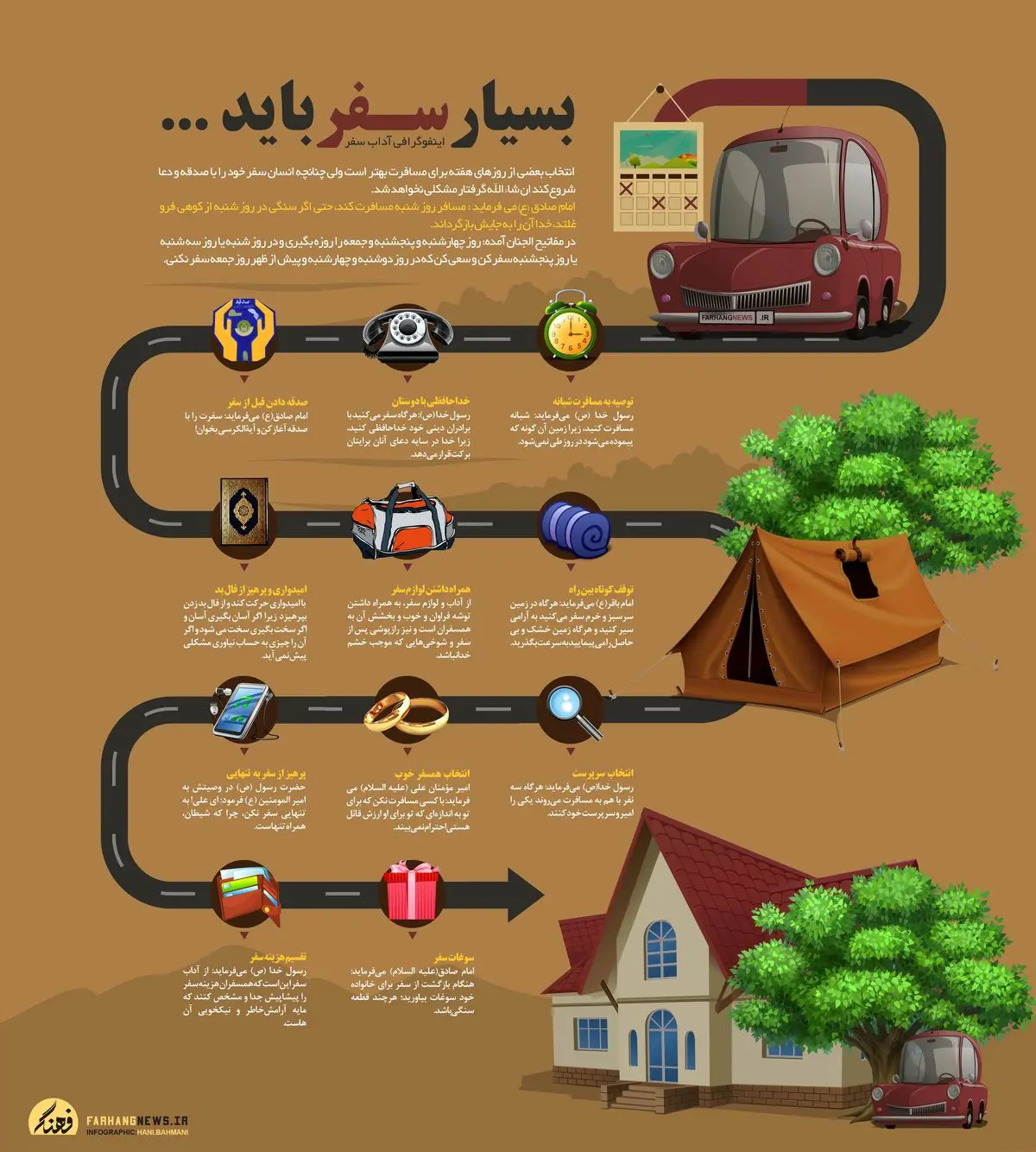 سفر خوب چه آدابی دارد؟