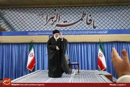 دیدار مداحان اهل‌بیت علیهم‌السلام با رهبر انقلاب