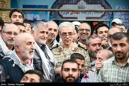 سرلشکر باقری شهدای گمنام فتح‌المبین را زیارت کرد