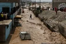 سیل مرگبار در پرو با ۷۸ کشته + تصاویر