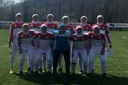 بانوان فوتبالیست به مصاف روسیه می‌رود