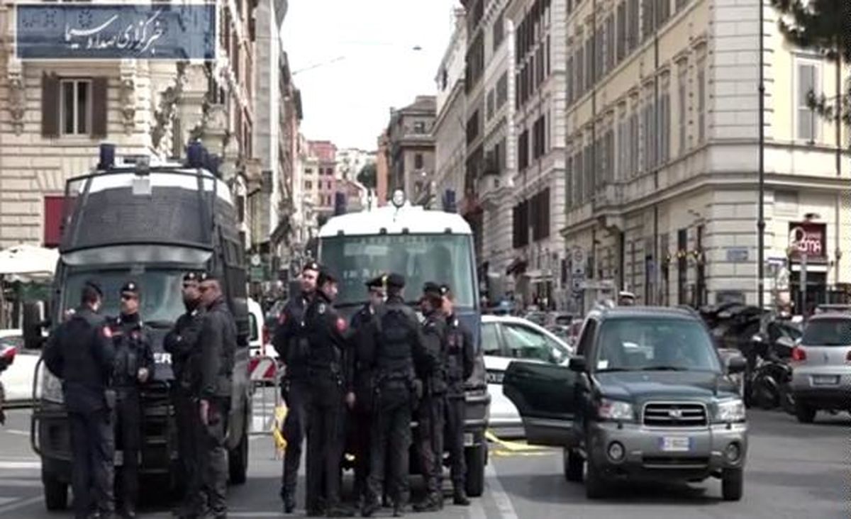 تشدید تدابیر امنیتی در ایتالیا/ نیروهای امنیتی و پلیس این کشور به حالت آماده‌باش درآمدند + فیلم