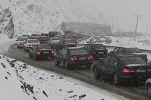 بارش برف و باران در چهار گوشه ایران