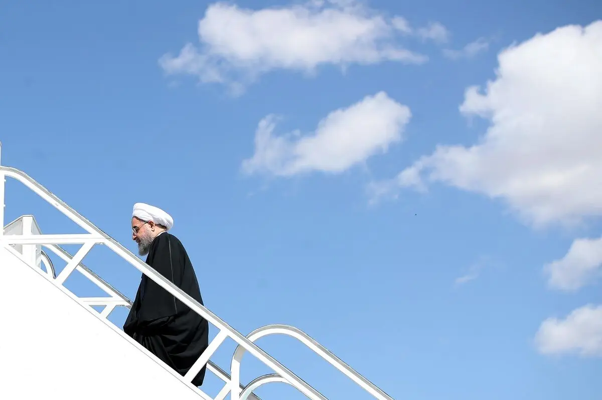 روحانی مسکو را به مقصد تهران ترک کرد