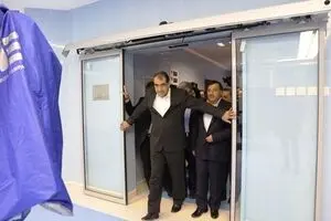 بیمارستان رضوانشهر با حضور وزیر بهداشت افتتاح شد