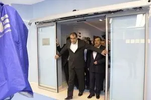 بیمارستان رضوانشهر با حضور وزیر بهداشت افتتاح شد