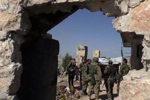 یورش ارتش سوریه به منطقه قابون در شرق دمشق